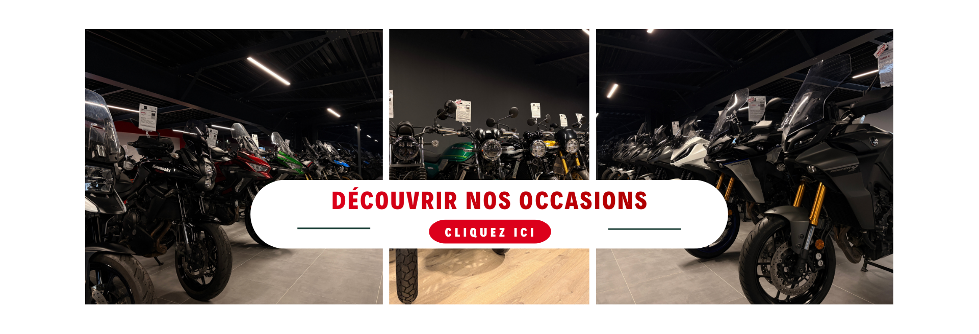 Les motos d'occasion chez Moto Box